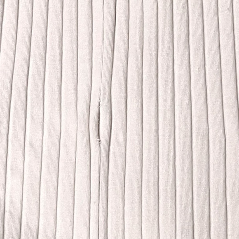 Zara Ribbed Racer Back Bodysuit Tan Rare Size S - Picture 5 of 6